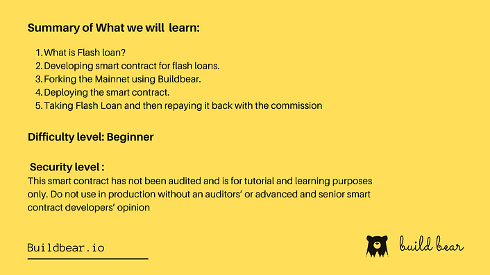 Learn how to execute flash loan | Aave v3 | 15mins | Simulate on Mainnet Image