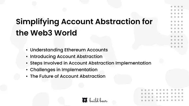 Simplifying Account Abstraction for the Web3 World Image