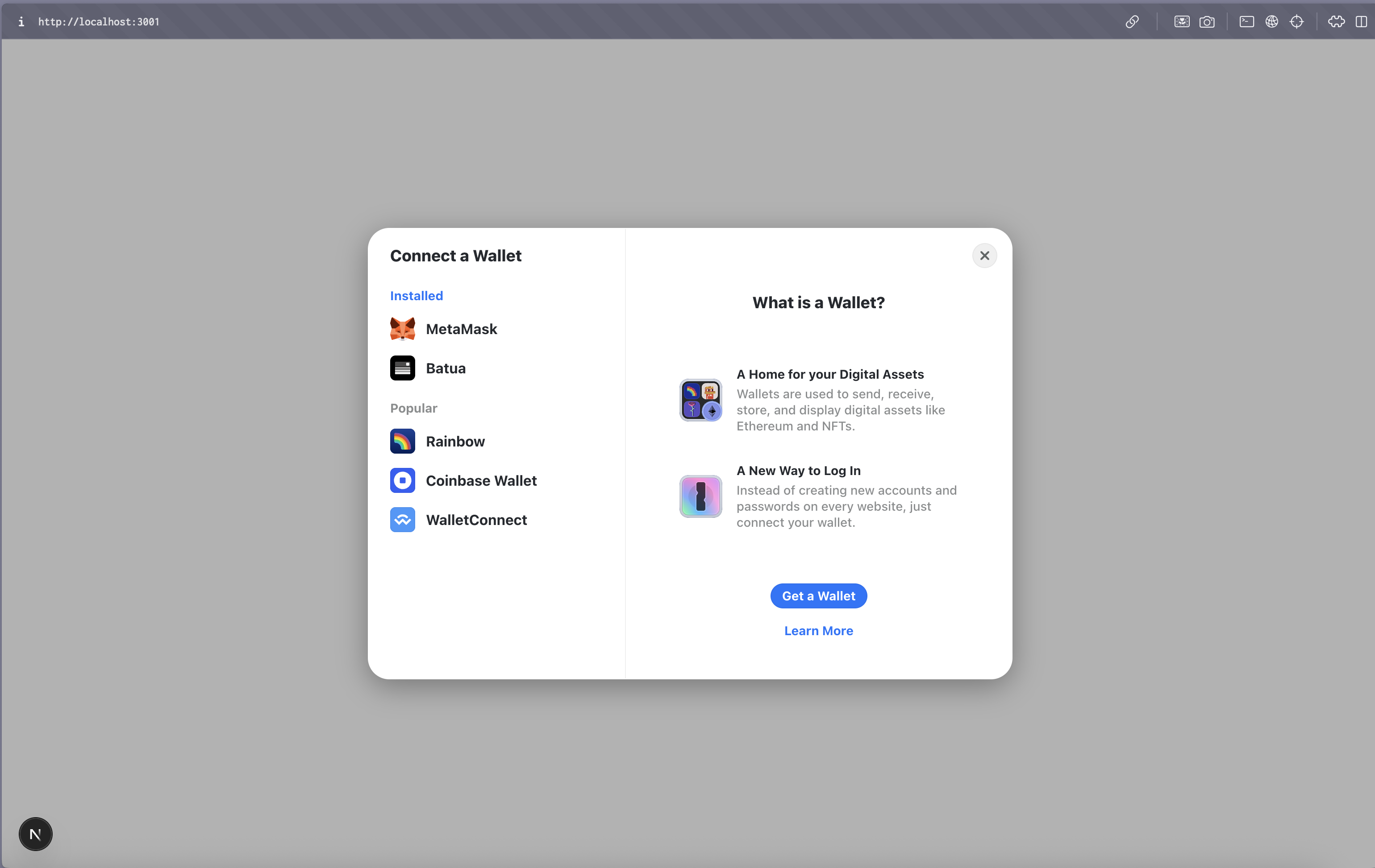 Batua Wallet Preview