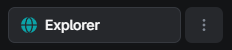 default explorer menu