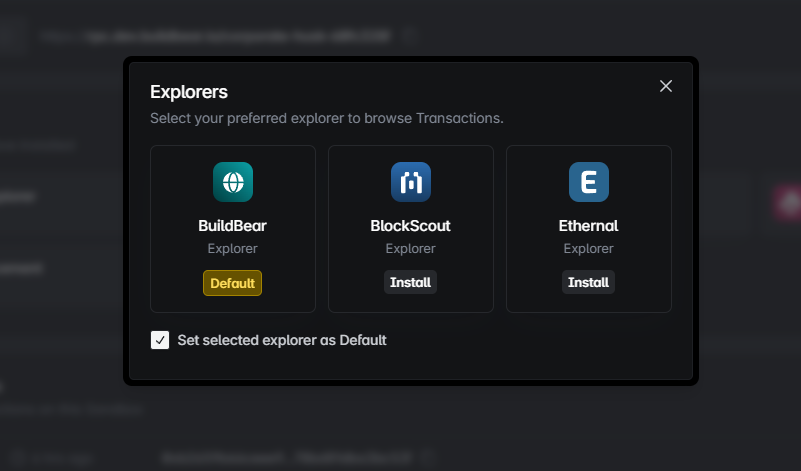 default explorer