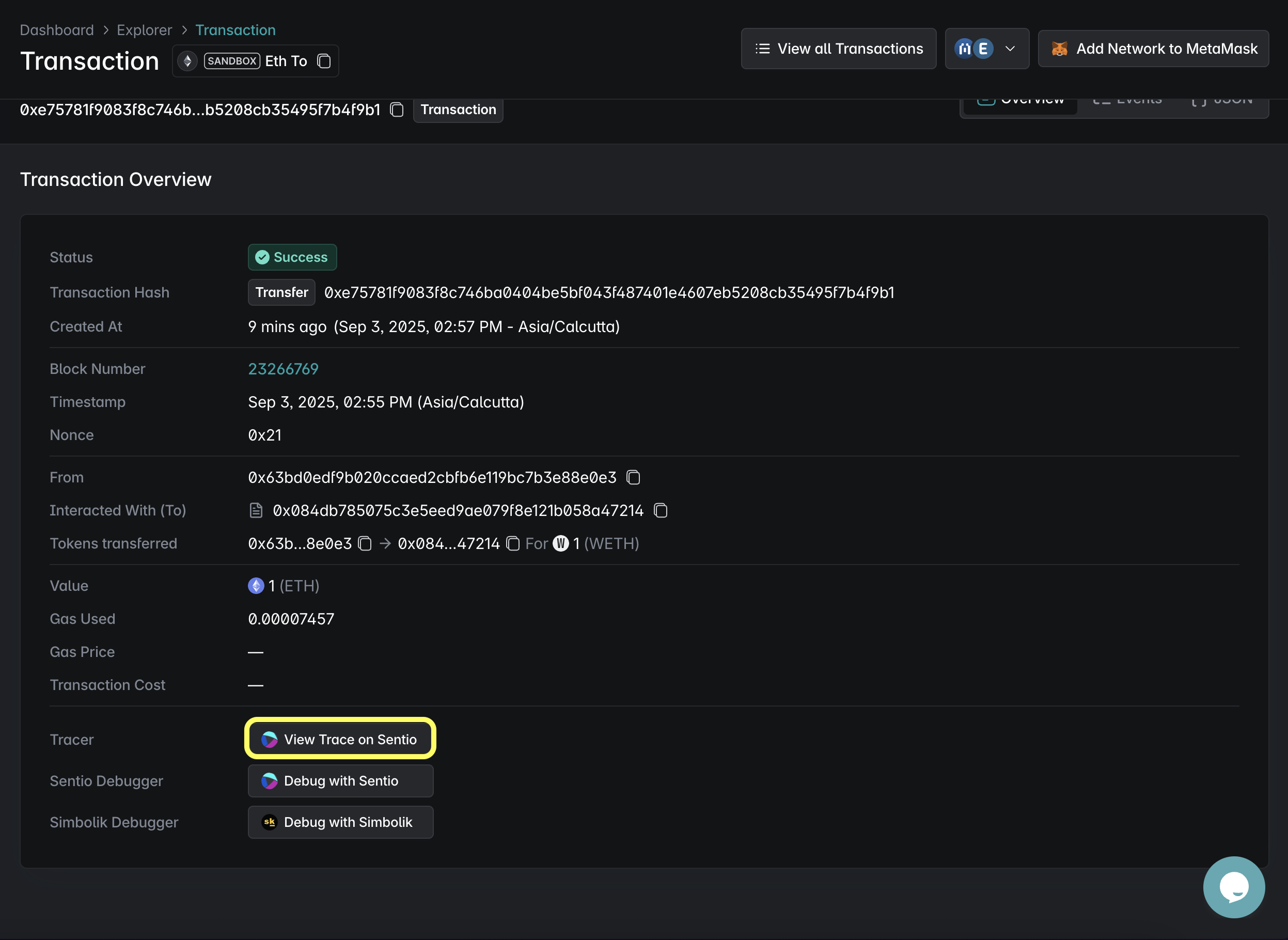 Eth to Pol Interaction