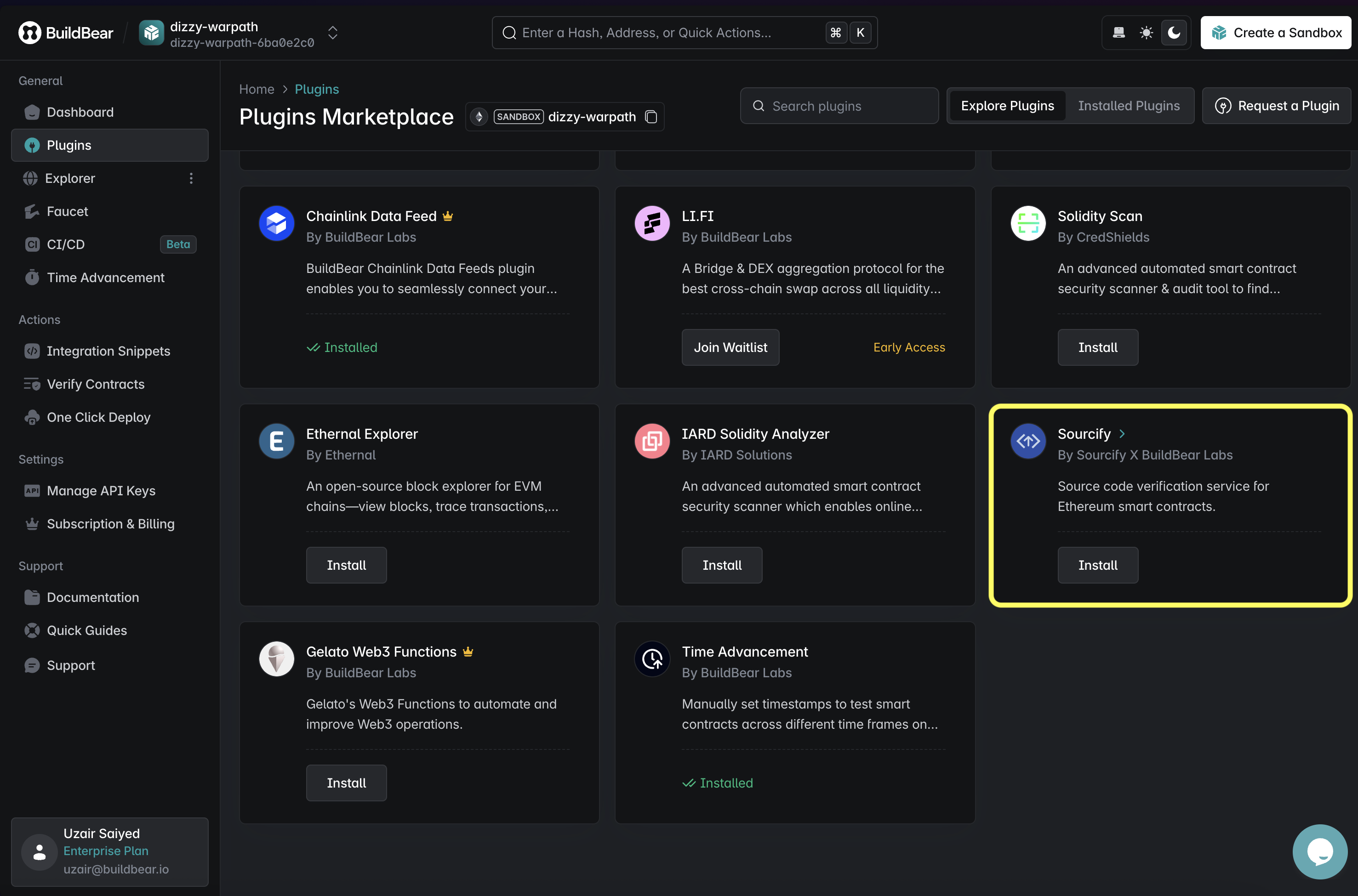Sourcify - Plugin Marketplace
